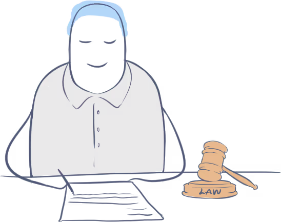 A single Deed Poll document and several certified copies being drafted by a Qualified Paralegal smiling in a professional manner - Drafted by Experienced Paralegals